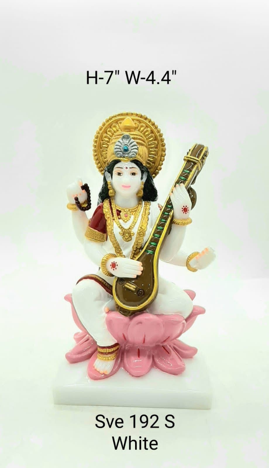 SVE 192 LAKSHMI WHITE A - Image 3