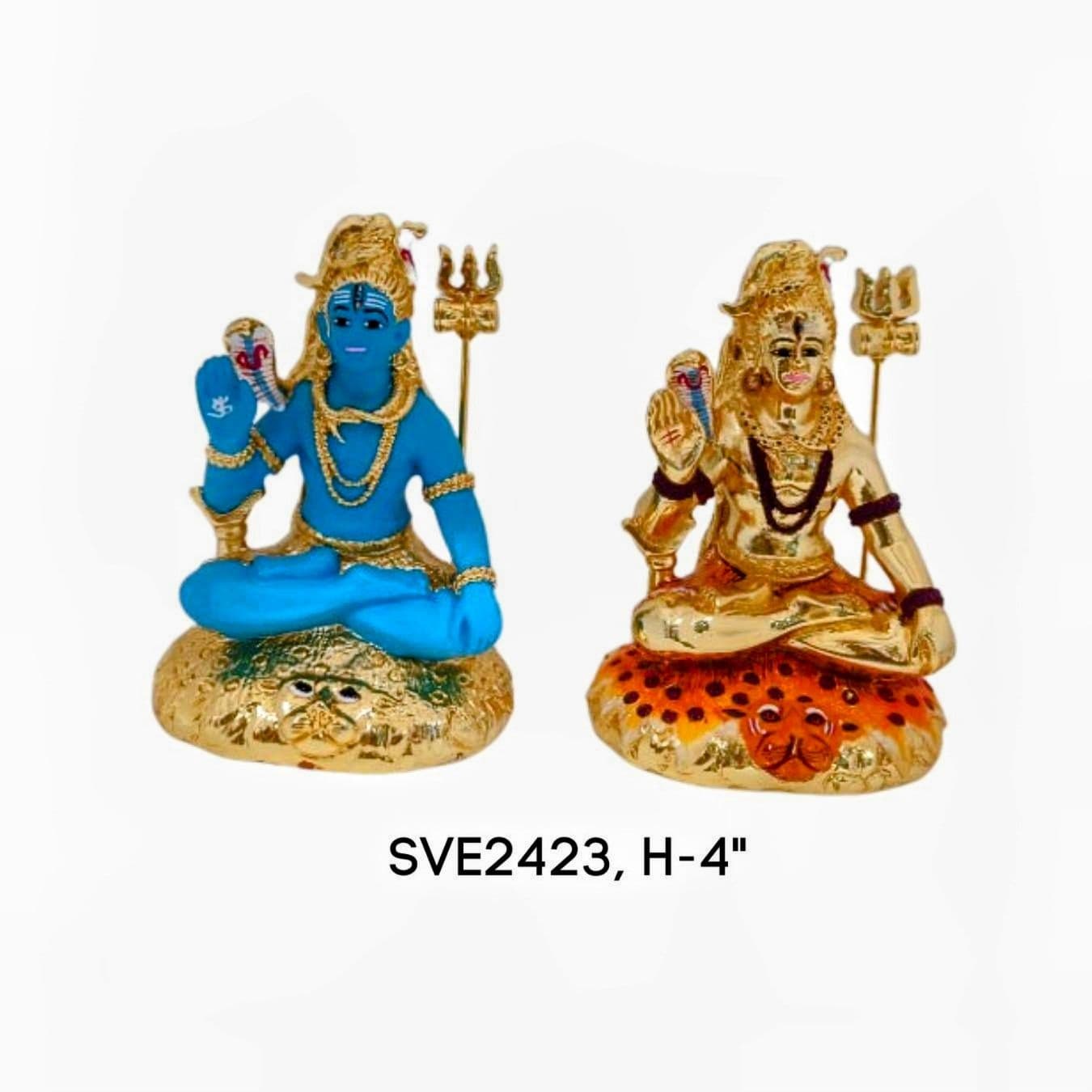 Sve2423 Shankar Gold Blue (Small) - Image 2