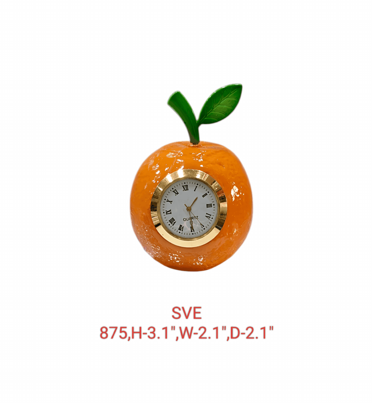 875 Clock(Orange)