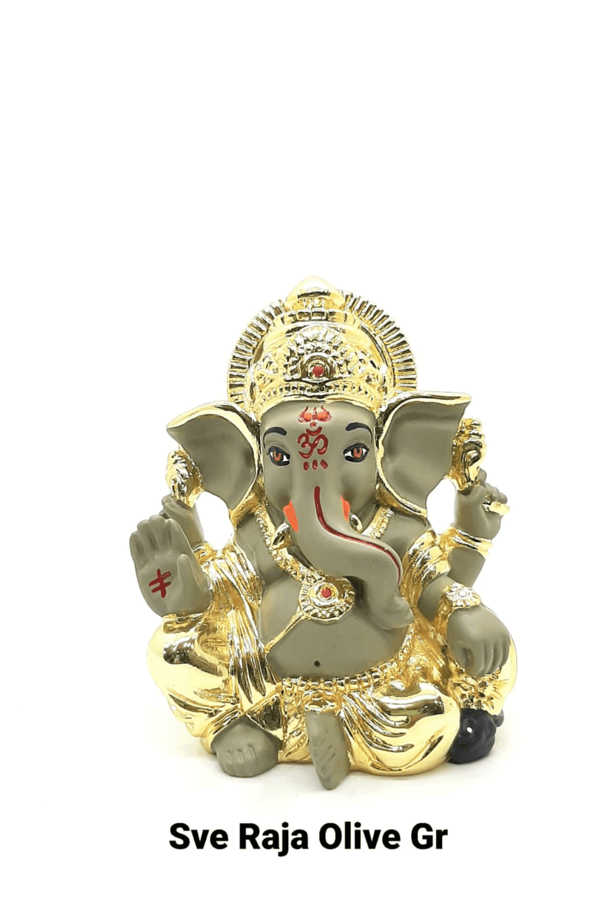 Sve Raja Olive Green Gold