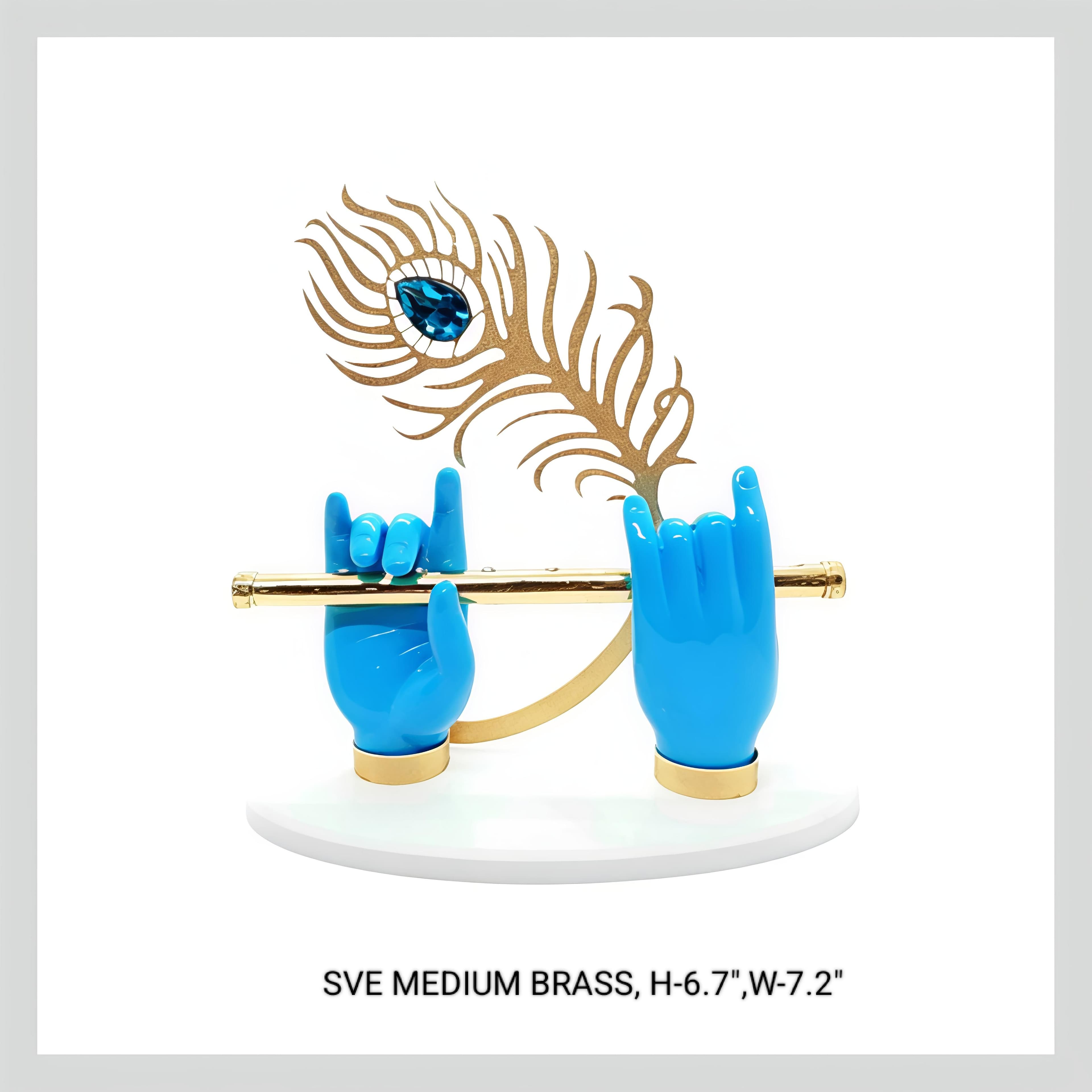 Hand Morpankh Med Blue