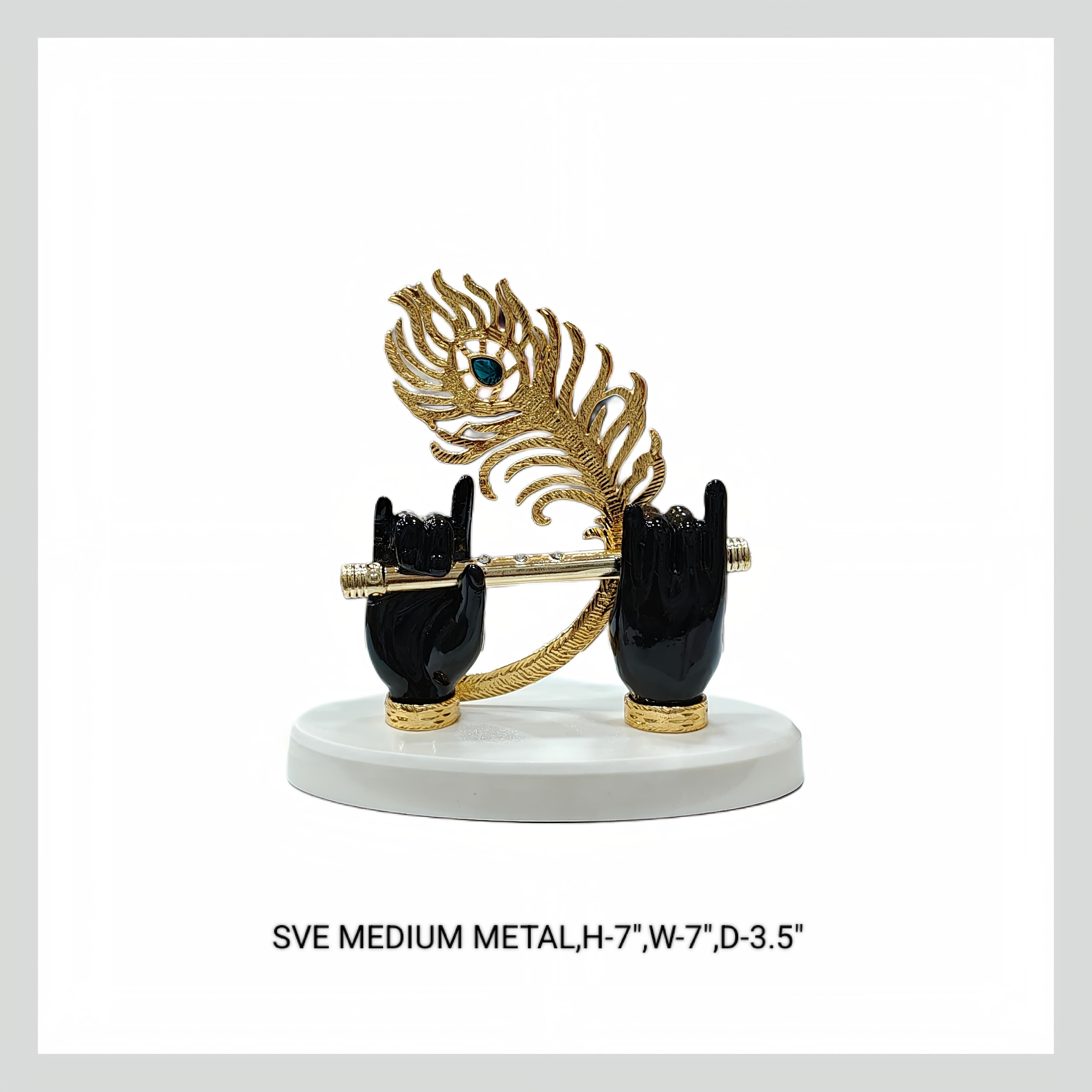Hand Morpankh Medium Black Metal Casting
